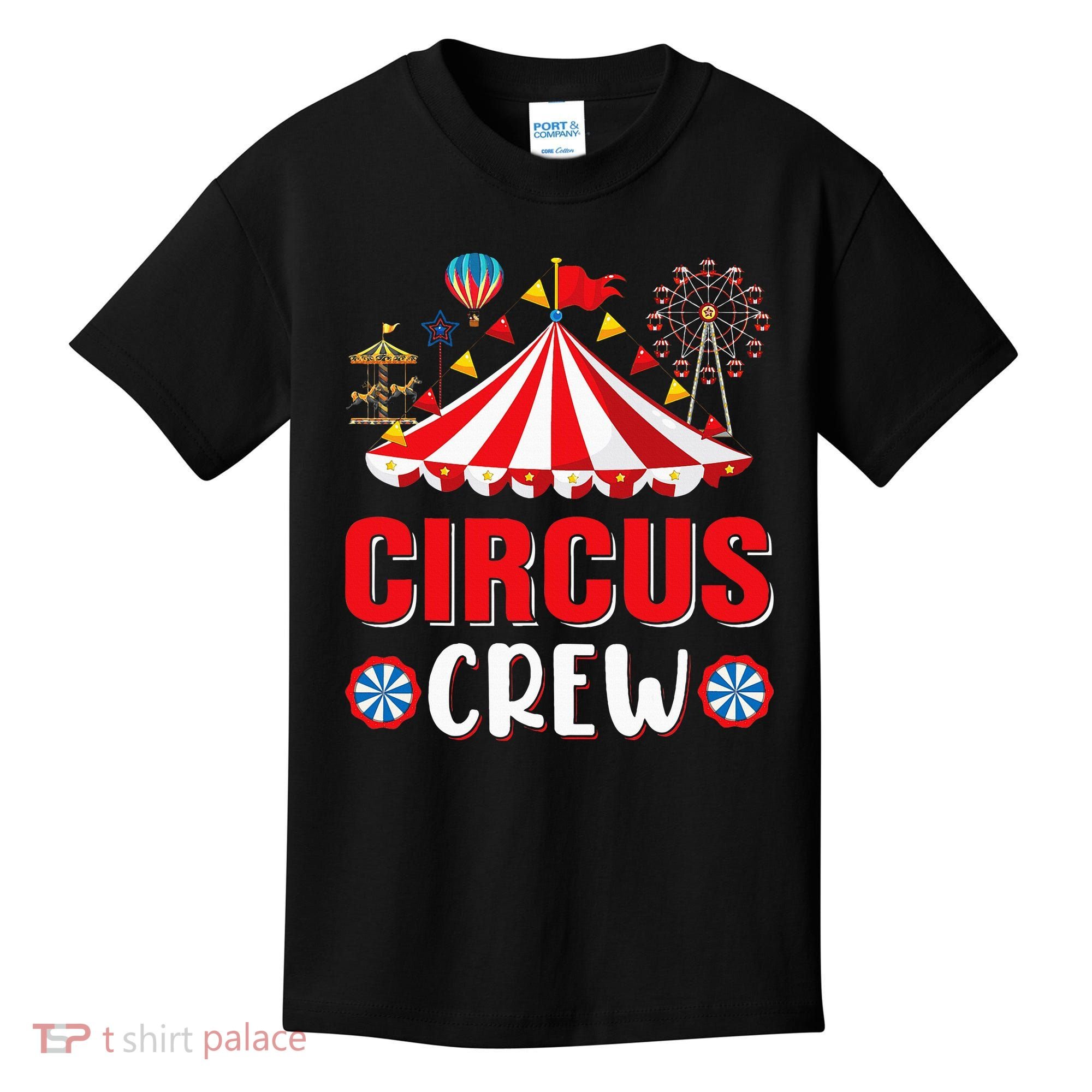 Circus Crew Funny Circus Staff Costume Circus Kids T-Shirt