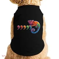 Comma Chameleon Funny 80S Throwback The Original Doggie Tank thumb 0