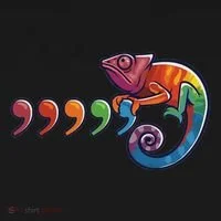 Comma Chameleon Funny 80S Throwback The Original Bucket Hat thumb 4