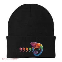 Comma Chameleon Funny 80S Throwback The Original Beanie thumb 0