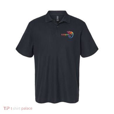 Comma Chameleon Funny 80S Throwback The Original Polo