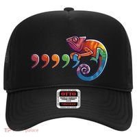 Comma Chameleon Funny 80S Throwback The Original Hat thumb 0