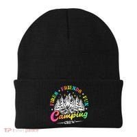 Camping Crew Fires Friends Fun Summer Vibes Camper  Beanie thumb 0