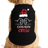 Cousin Crew Family Matching Christmas Gift Xmas Doggie Tank thumb 0