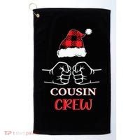 Cousin Crew Family Matching Christmas Gift Xmas Golf Towel thumb 0