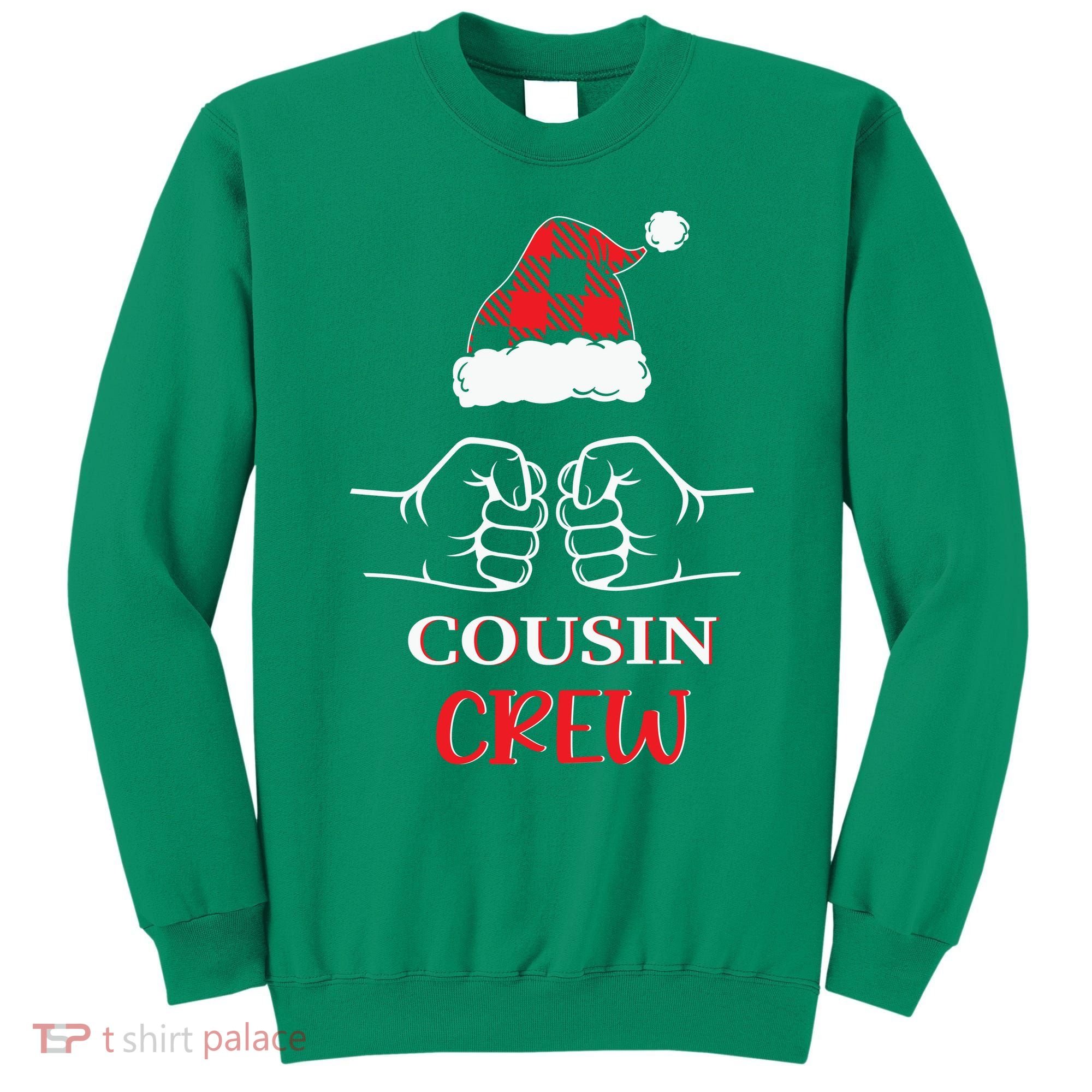 Cousin Crew Family Matching Christmas Gift Xmas Sweatshirt
