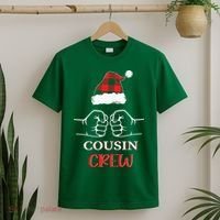 Cousin Crew Family Matching Christmas Gift Xmas T-Shirt thumb 2