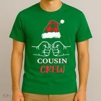 Cousin Crew Family Matching Christmas Gift Xmas T-Shirt thumb 3