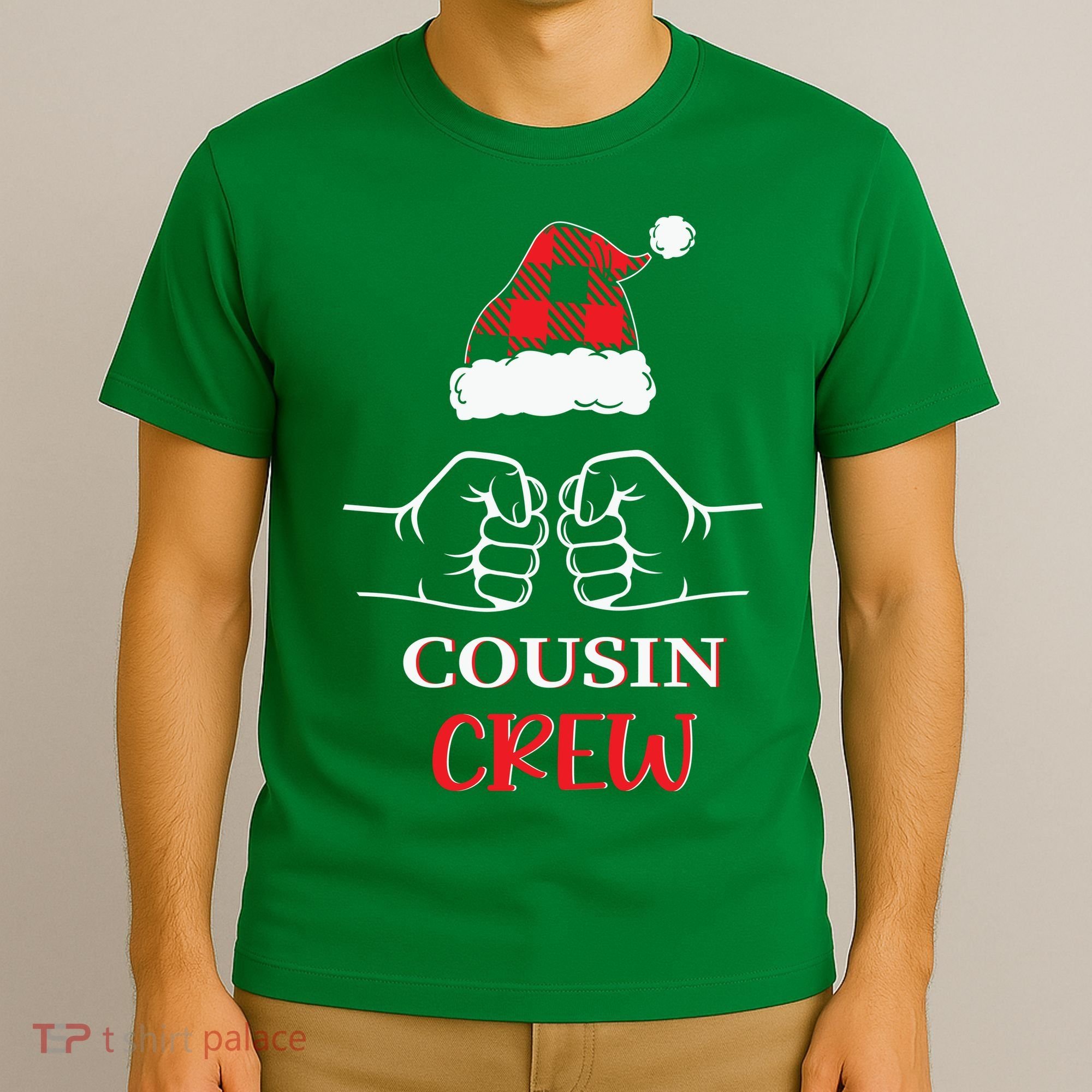 Cousin Crew Family Matching Christmas Gift Xmas T-Shirt