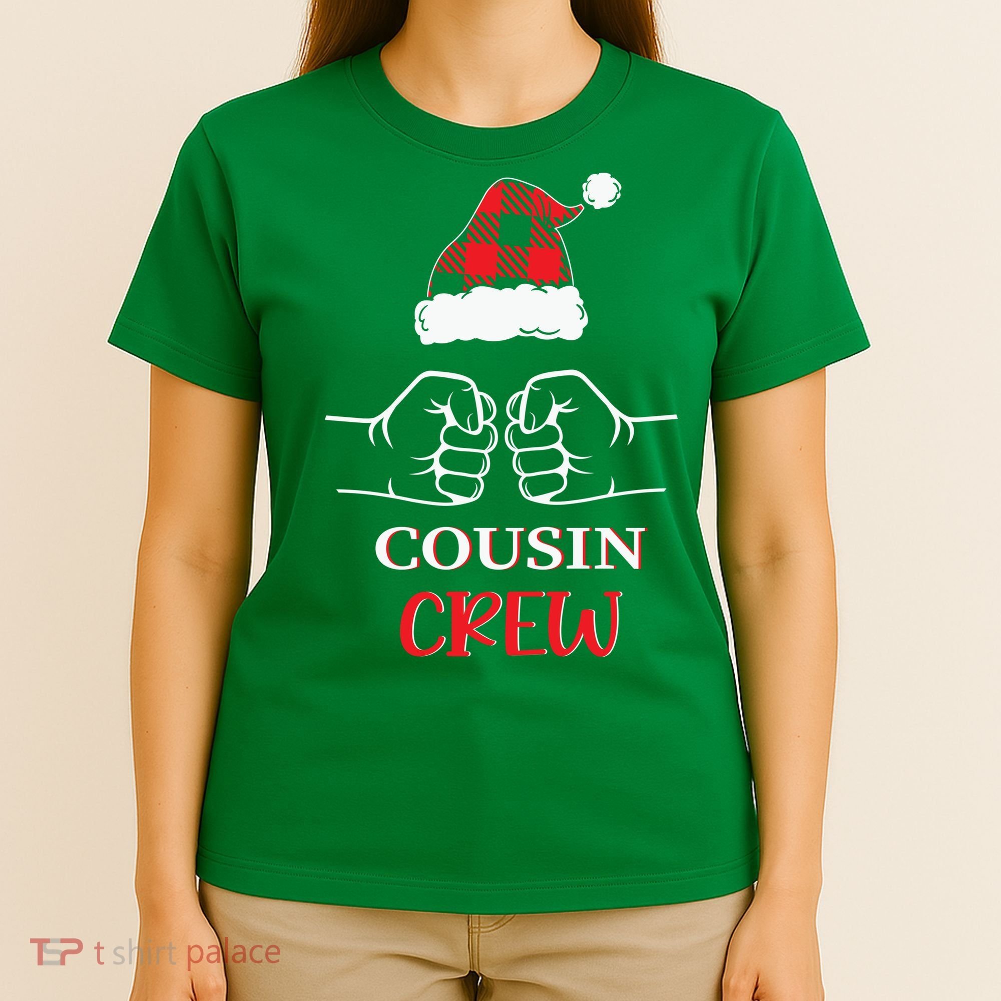 Cousin Crew Family Matching Christmas Gift Xmas T-Shirt
