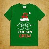Cousin Crew Family Matching Christmas Gift Xmas T-Shirt thumb 5