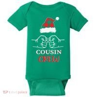 Cousin Crew Family Matching Christmas Gift Xmas Baby Bodysuit thumb 0
