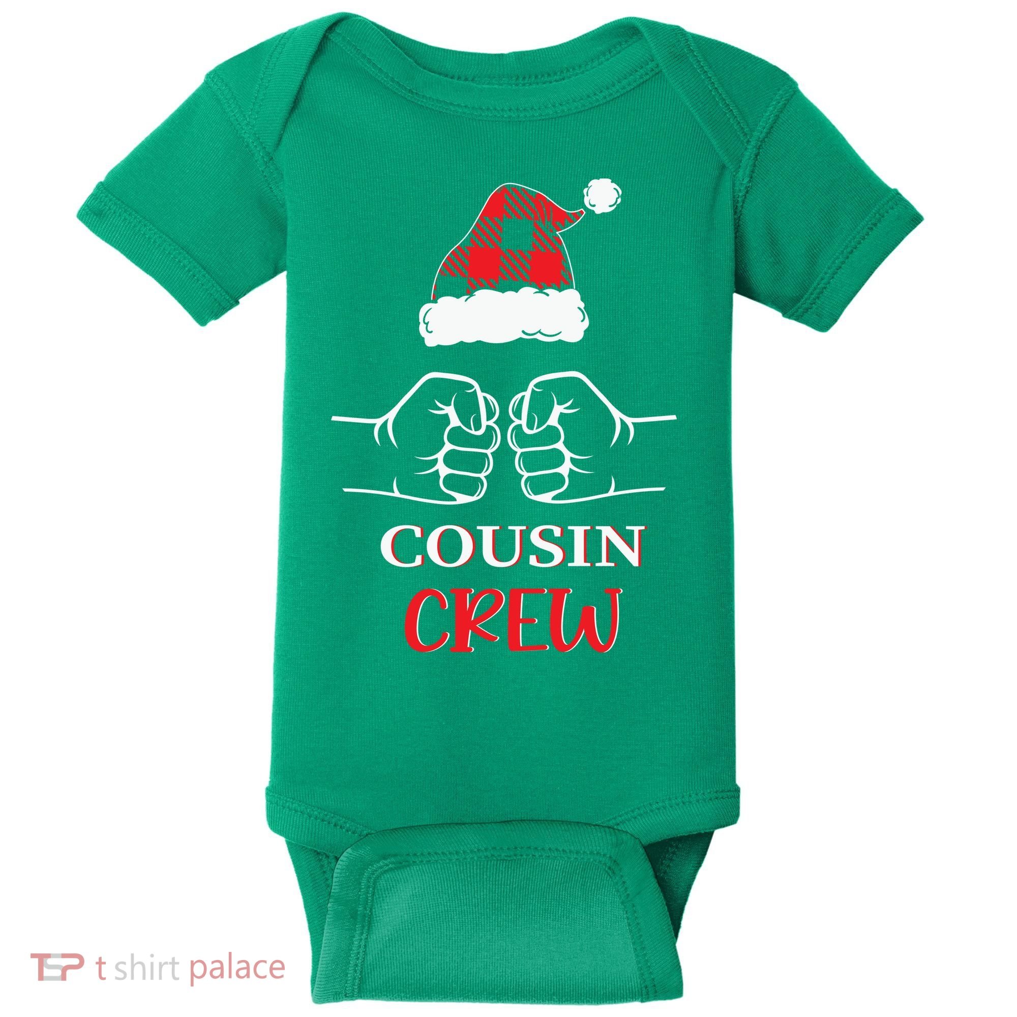 Cousin Crew Family Matching Christmas Gift Xmas Baby Bodysuit