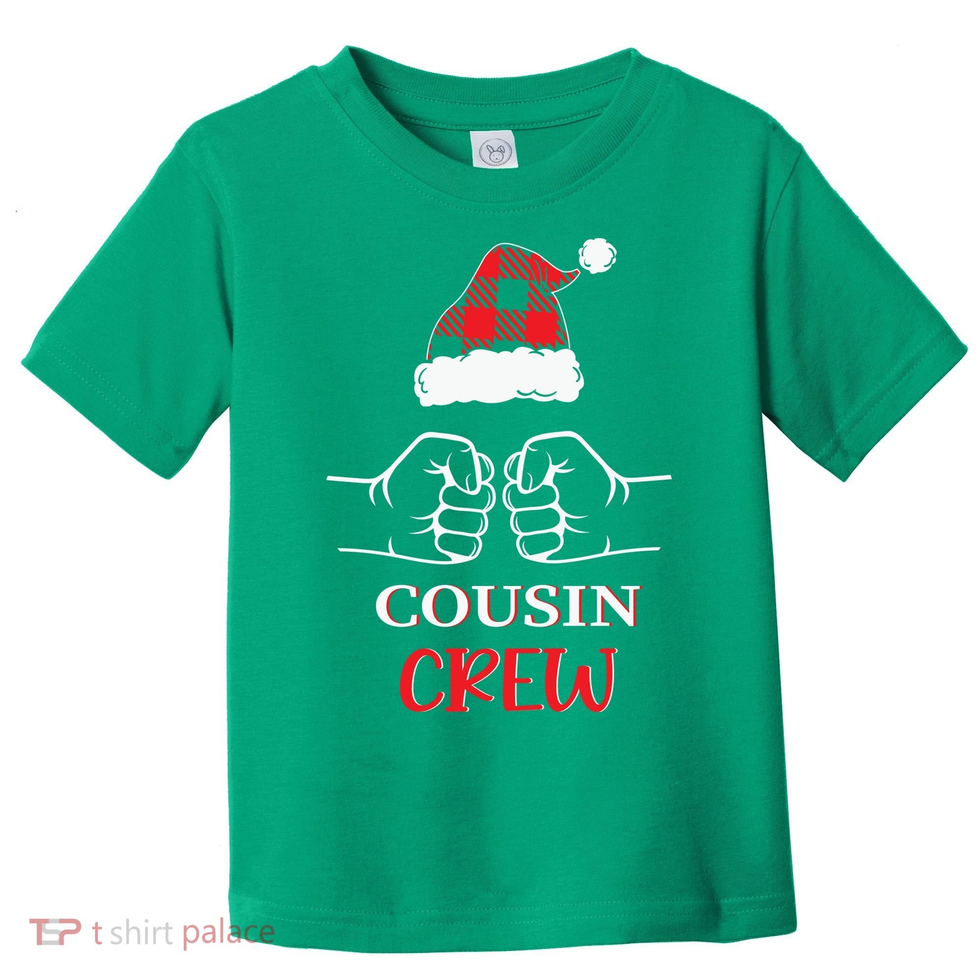 Cousin Crew Family Matching Christmas Gift Xmas Toddler T-Shirt