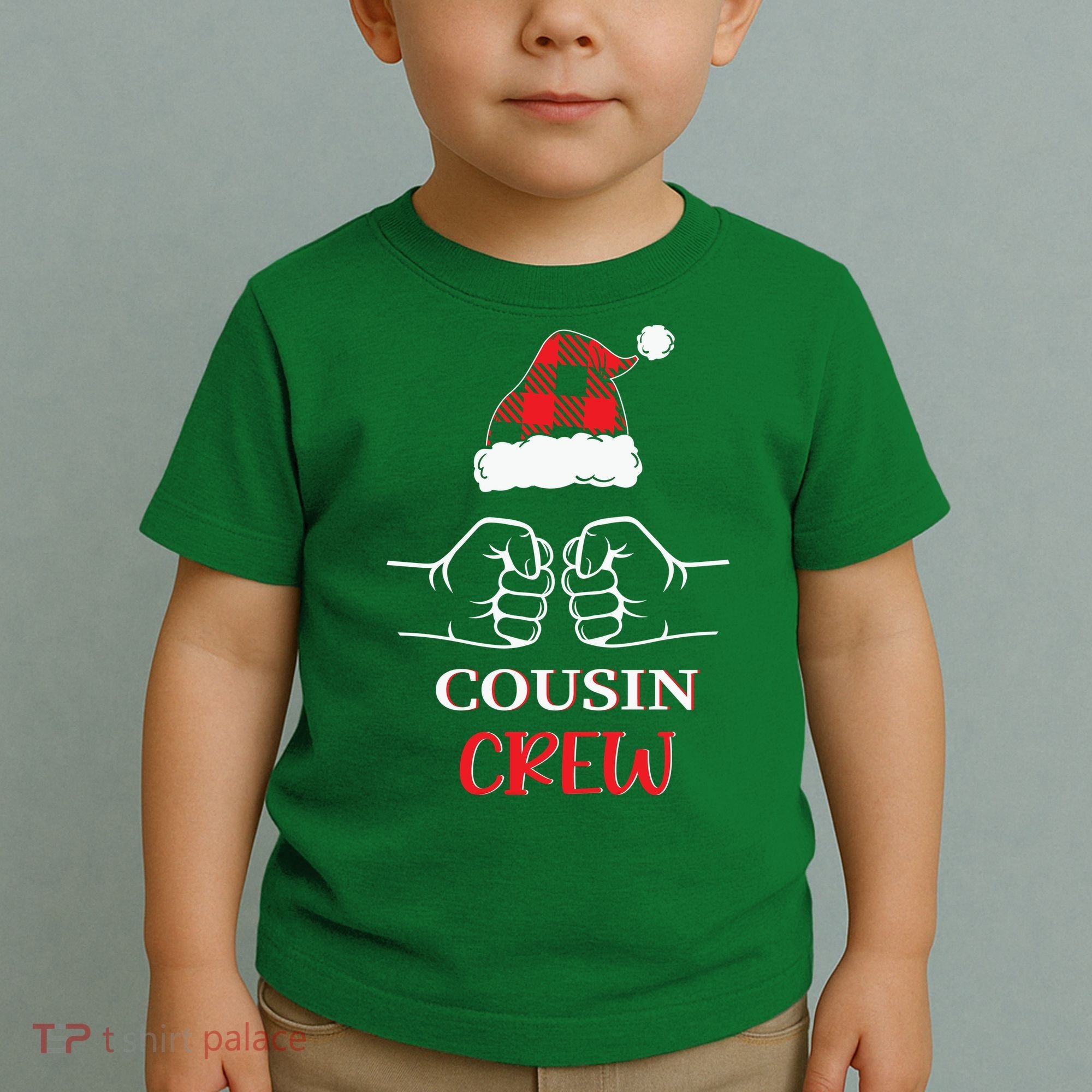 Cousin Crew Family Matching Christmas Gift Xmas Toddler T-Shirt