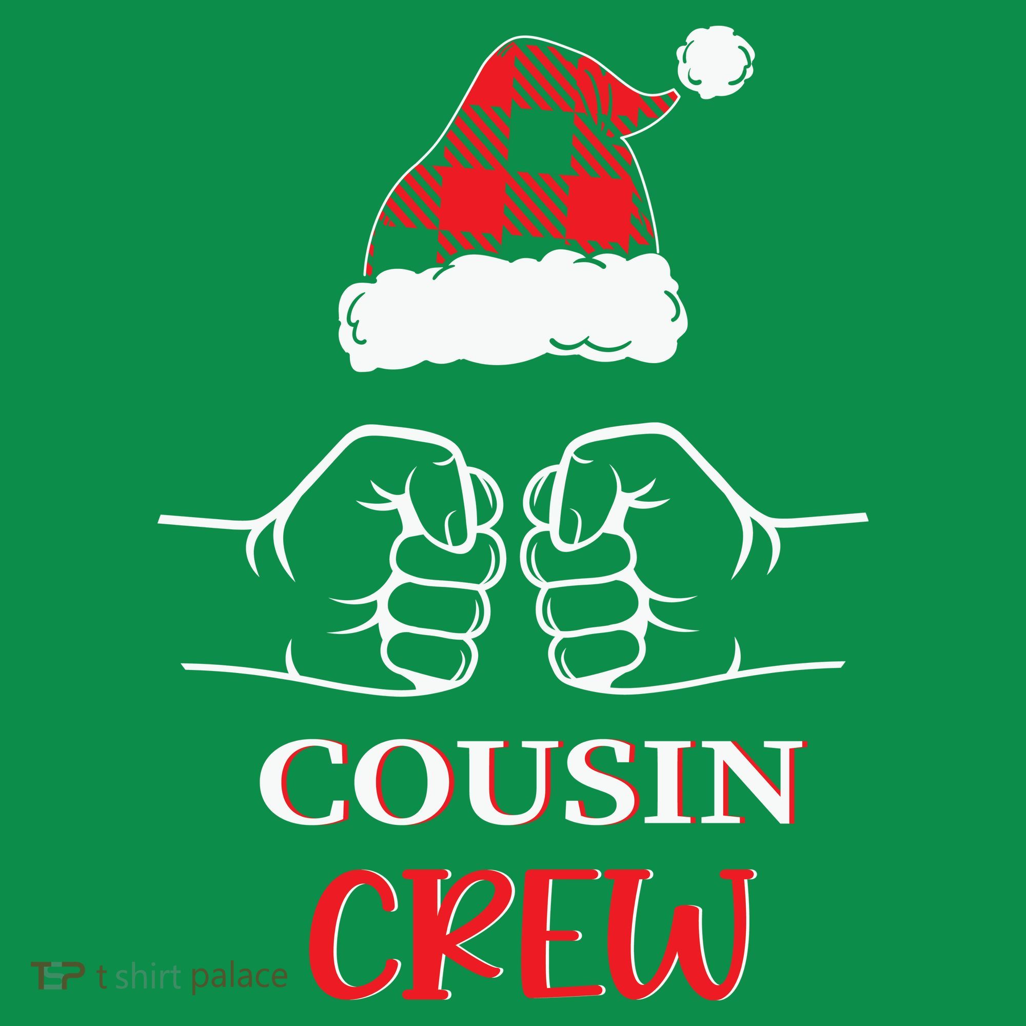 Cousin Crew Family Matching Christmas Gift Xmas Women's Long Sleeve Shirt
