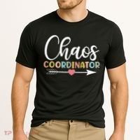 Chaos Coordinator funny quote Cooling Performance Crew T-Shirt thumb 2