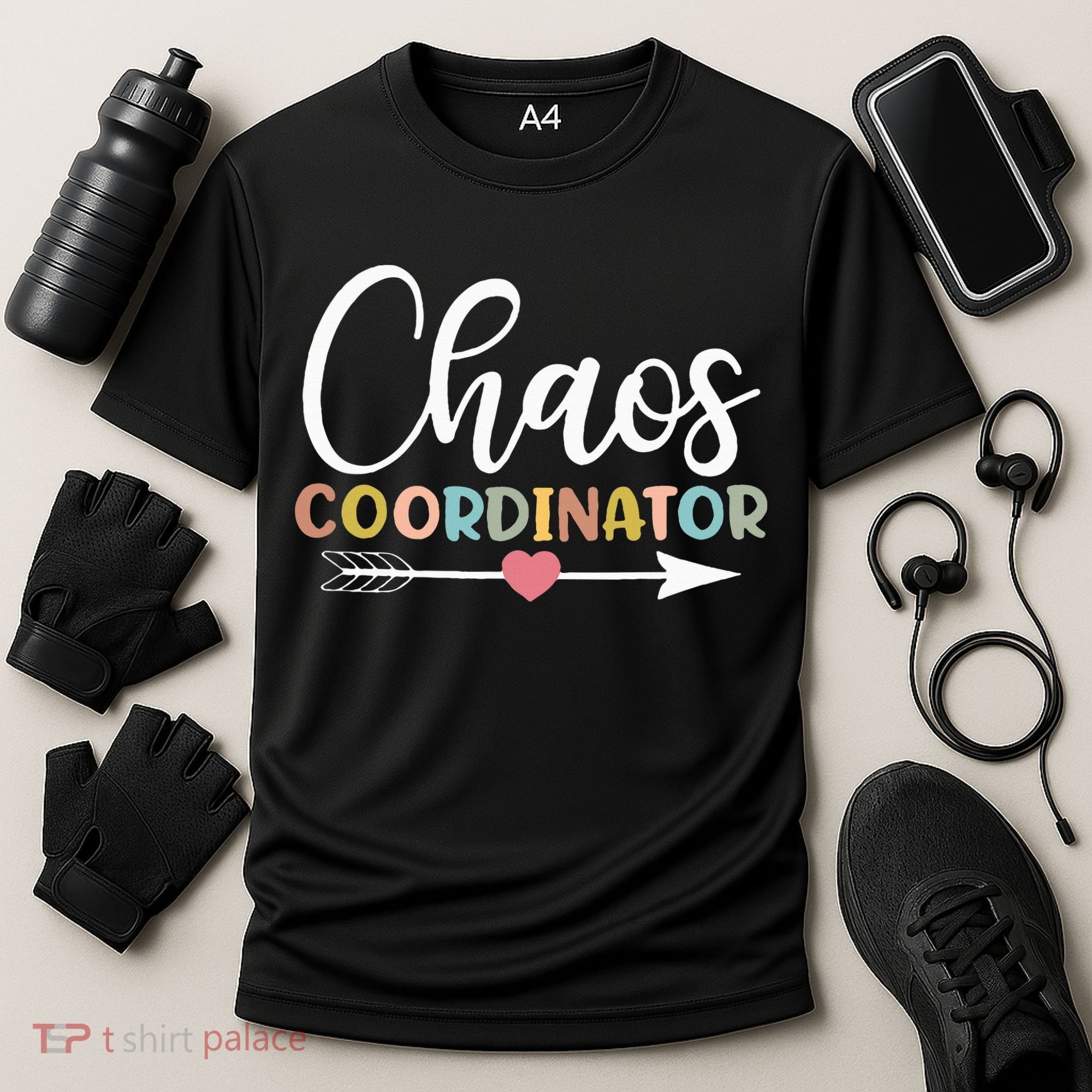 Chaos Coordinator funny quote Cooling Performance Crew T-Shirt