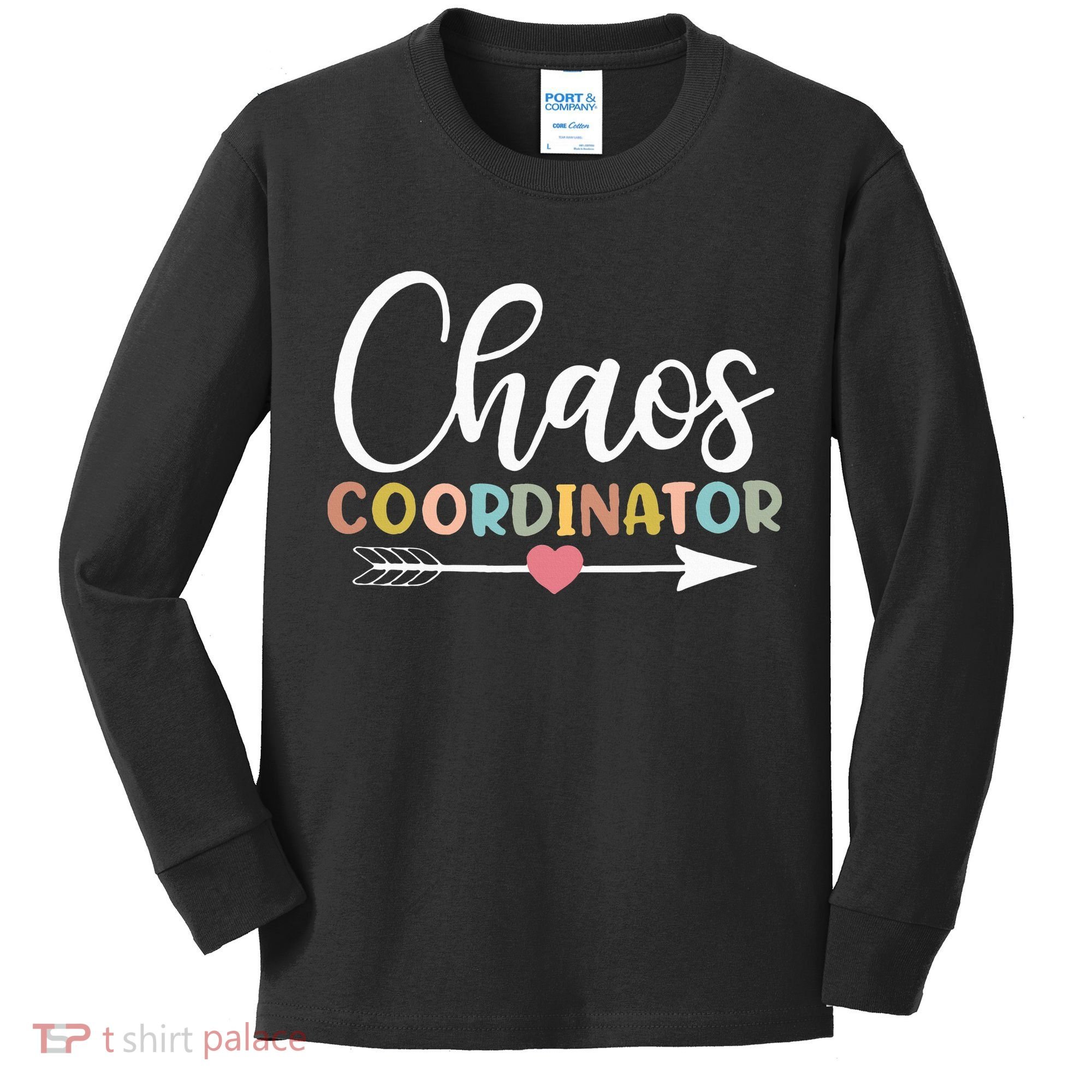 Chaos Coordinator funny quote Kids Long Sleeve Shirt