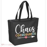 Chaos Coordinator funny quote Tote Bag thumb 2