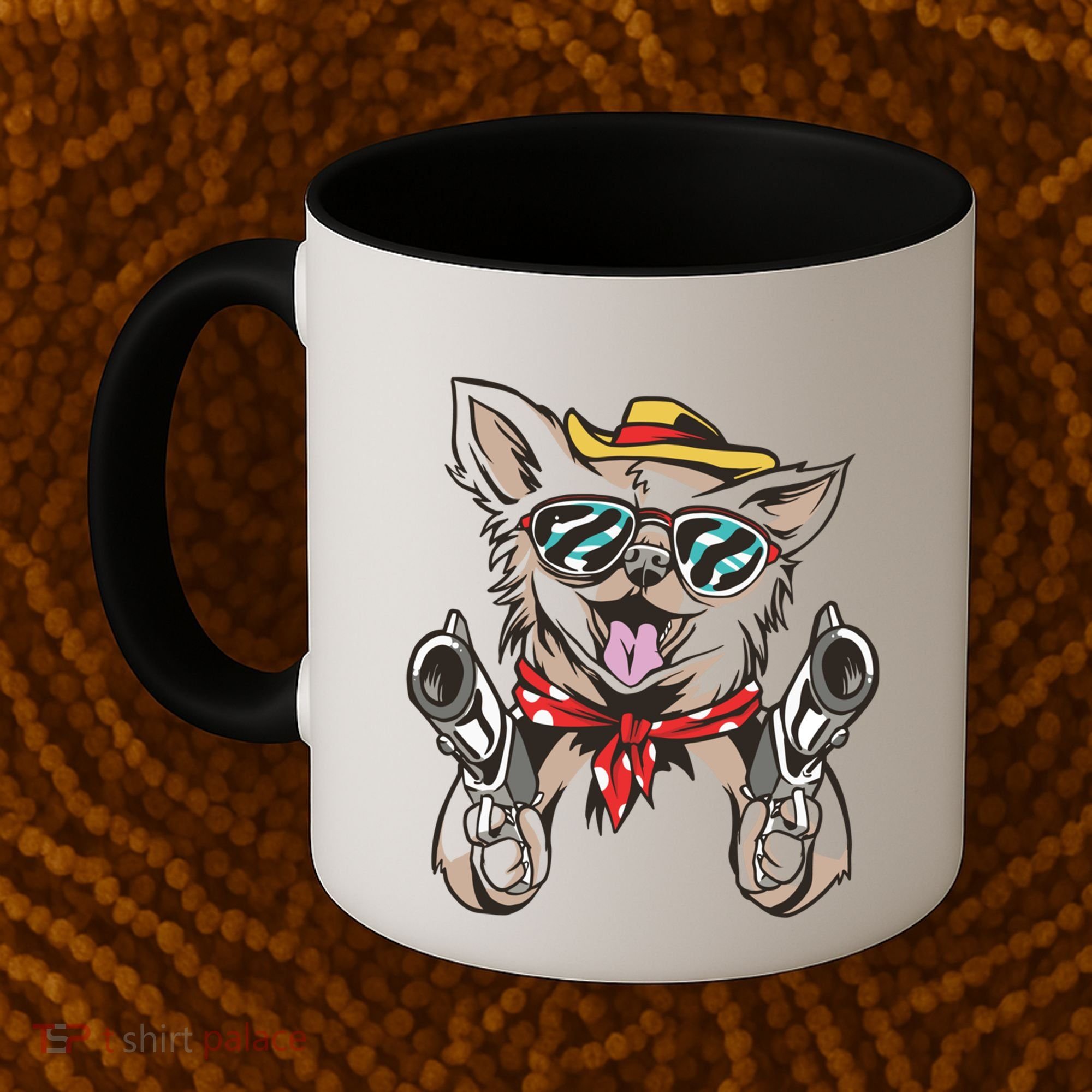 Cow Chihuahua Fun Western Style Gift Coffee Mug