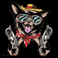 Cow Chihuahua Fun Western Style Gift Women's Hoodie thumb 2