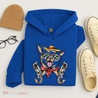 Cow Chihuahua Fun Western Style Gift Hoodie thumb 4