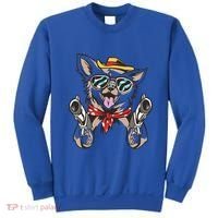 Cow Chihuahua Fun Western Style Gift Sweatshirt thumb 0