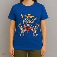 Cow Chihuahua Fun Western Style Gift T-Shirt thumb 4