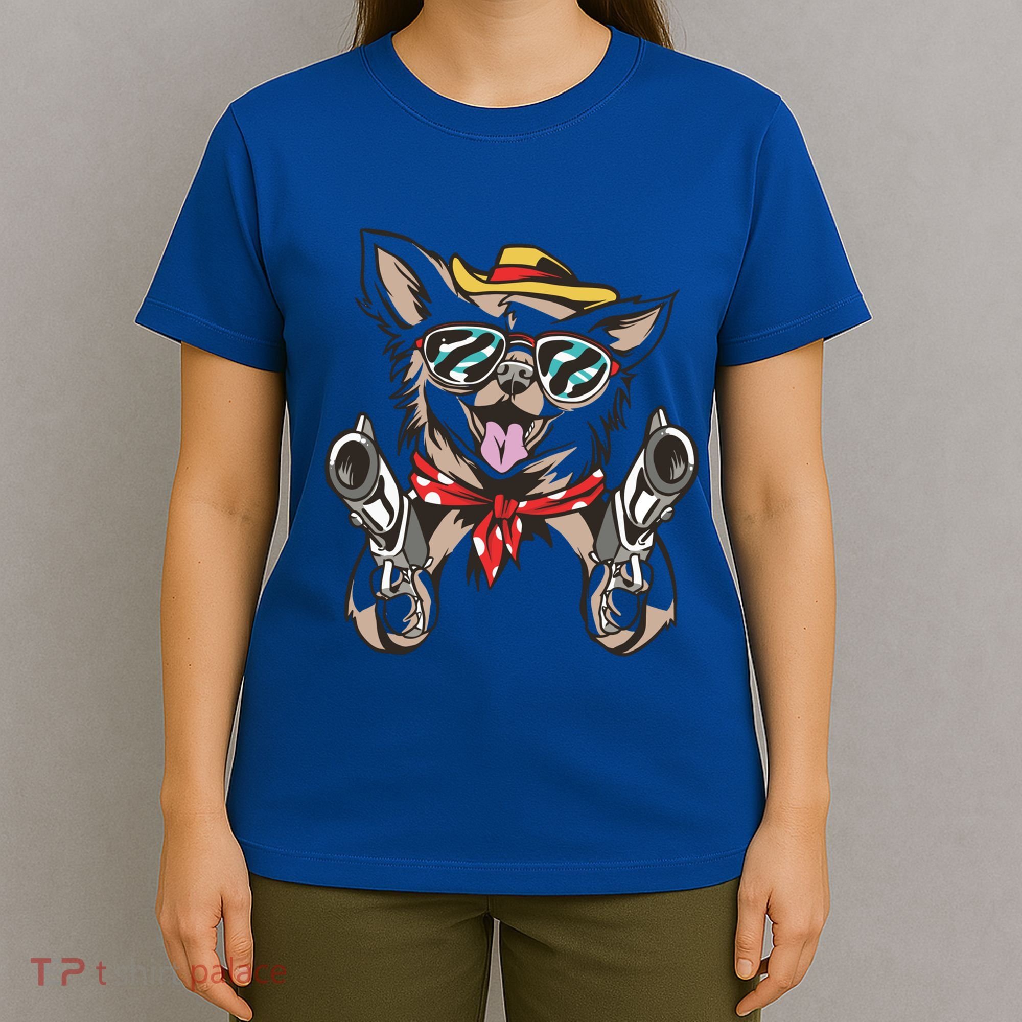 Cow Chihuahua Fun Western Style Gift T-Shirt