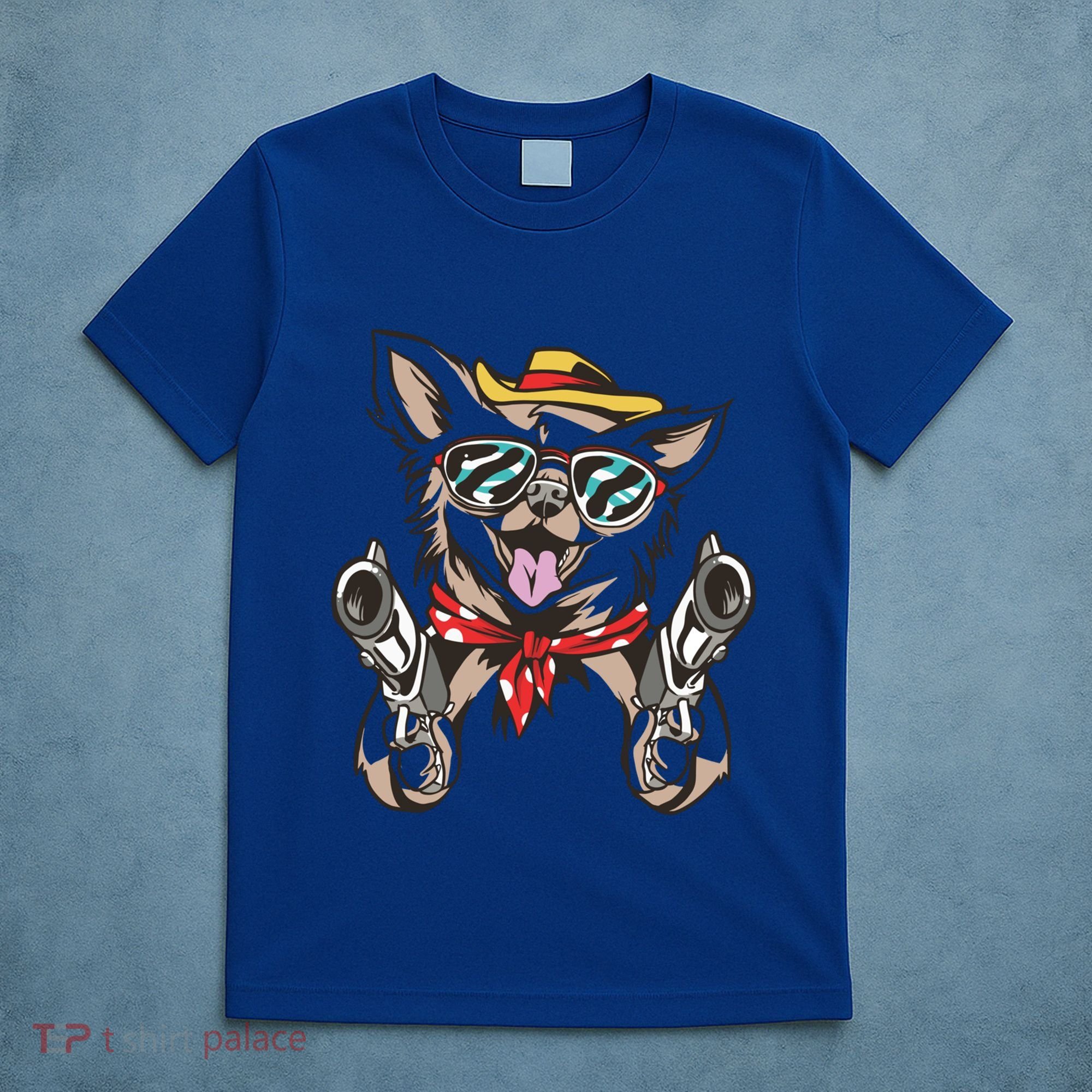 Cow Chihuahua Fun Western Style Gift T-Shirt
