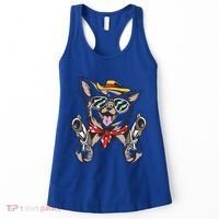 Cow Chihuahua Fun Western Style Gift Women's Tank Top thumb 0