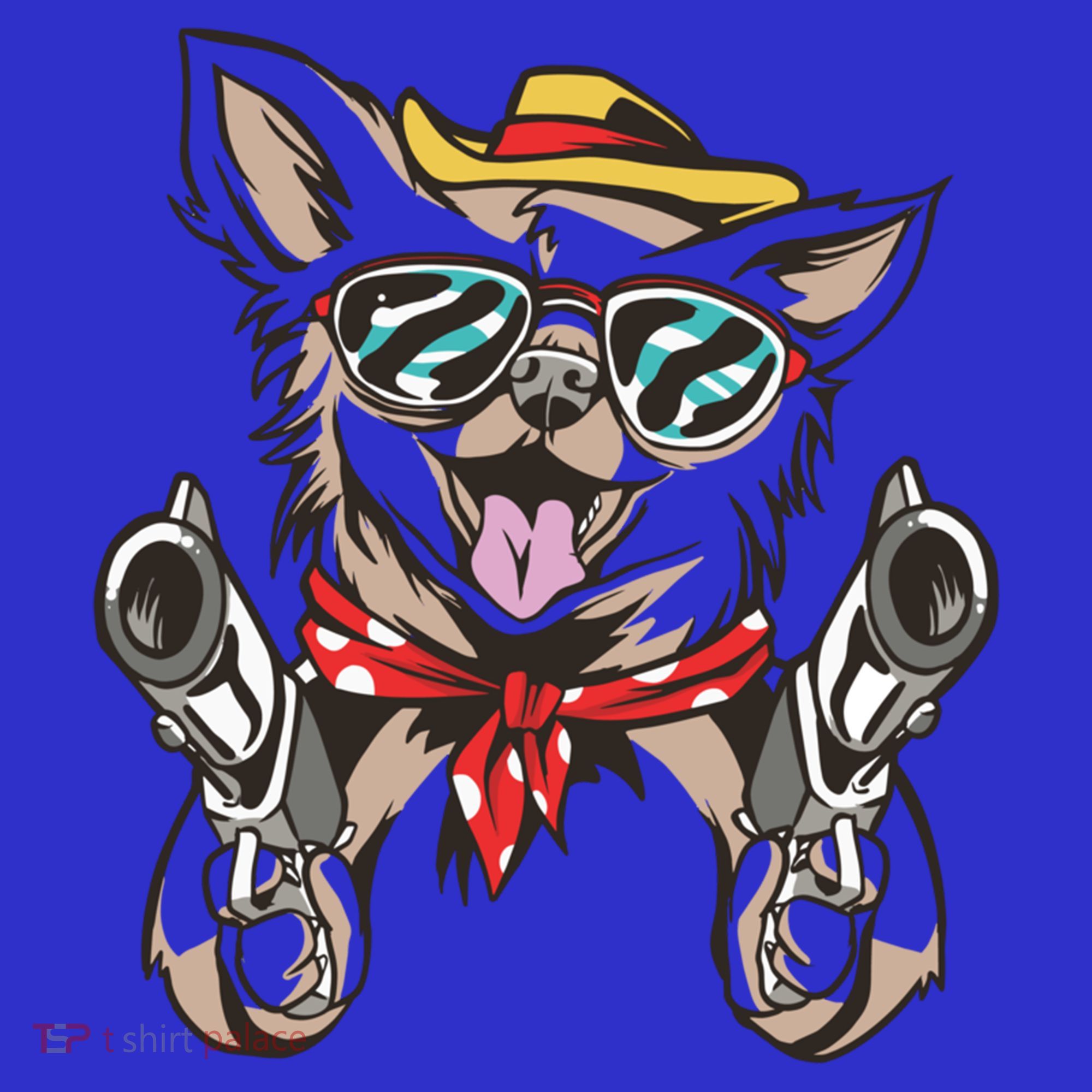 Cow Chihuahua Fun Western Style Gift Tank Top