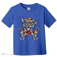Cow Chihuahua Fun Western Style Gift Toddler T-Shirt thumb 0