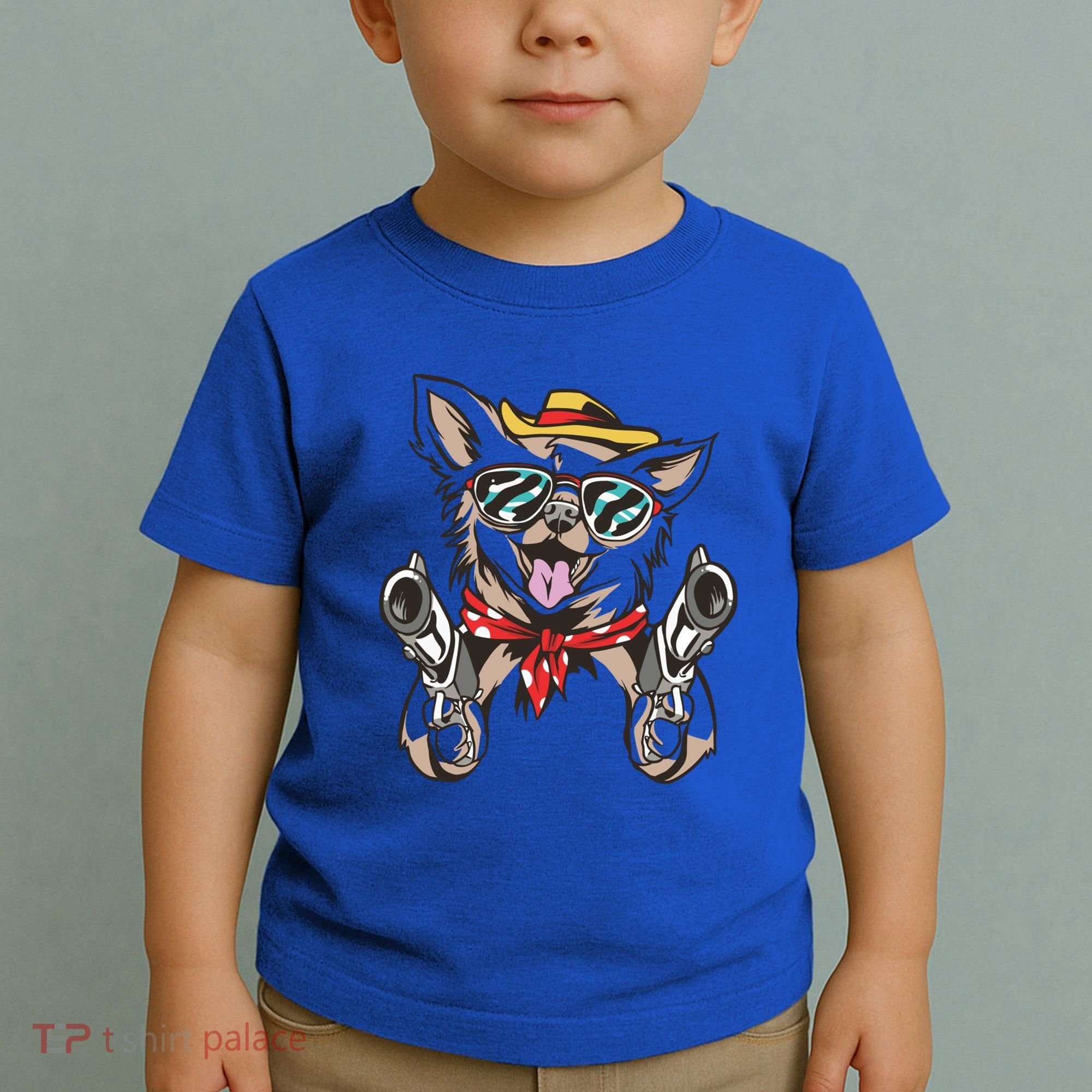 Cow Chihuahua Fun Western Style Gift Toddler T-Shirt