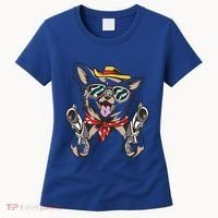Cow Chihuahua Fun Western Style Gift Women's T-Shirt thumb 0