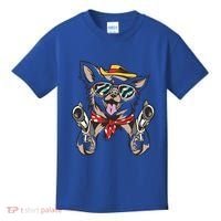 Cow Chihuahua Fun Western Style Gift Kids T-Shirt thumb 0