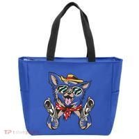 Cow Chihuahua Fun Western Style Gift Tote Bag thumb 0