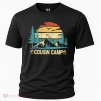 Cousin Camp Friends Summer Family Camping Vacation Cooling Performance Crew T-Shirt thumb 0