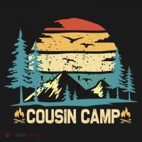 Cousin Camp Friends Summer Family Camping Vacation Women's Hoodie thumb 2