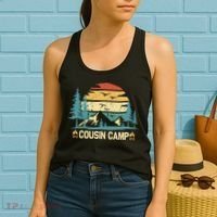 Cousin Camp Friends Summer Family Camping Vacation Women's Tank Top thumb 2