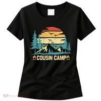 Cousin Camp Friends Summer Family Camping Vacation Women's T-Shirt thumb 0