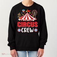 Circus Crew Funny Circus Staff Costume Circus Theme Party Women's Sweatshirt thumb 0