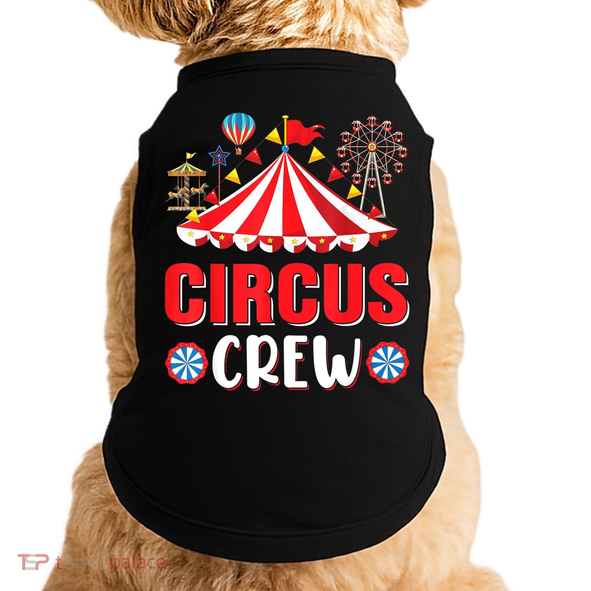 Circus Crew Funny Circus Staff Costume Circus Theme Party Doggie Tank