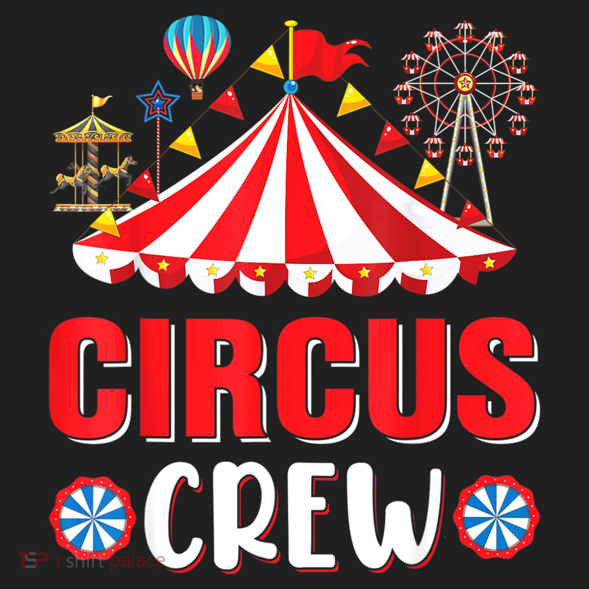 Circus Crew Funny Circus Staff Costume Circus Theme Party Beanie