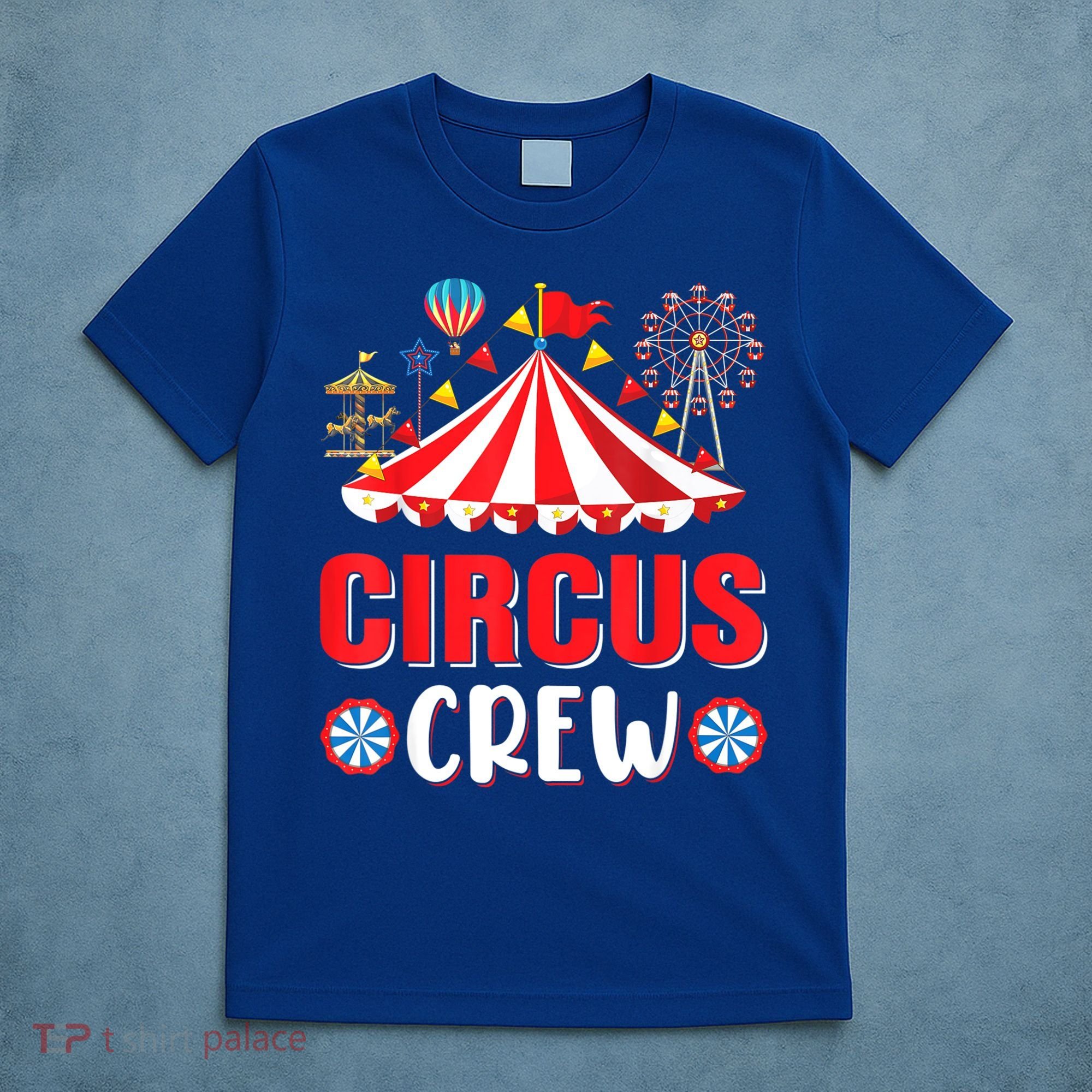Circus Crew Funny Circus Staff Costume Circus Theme Party T-Shirt