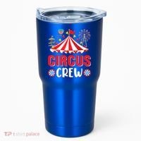 Circus Crew Funny Circus Staff Costume Circus Theme Party Tumbler thumb 0