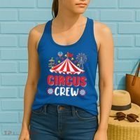 Circus Crew Funny Circus Staff Costume Circus Theme Party Women's Tank Top thumb 2