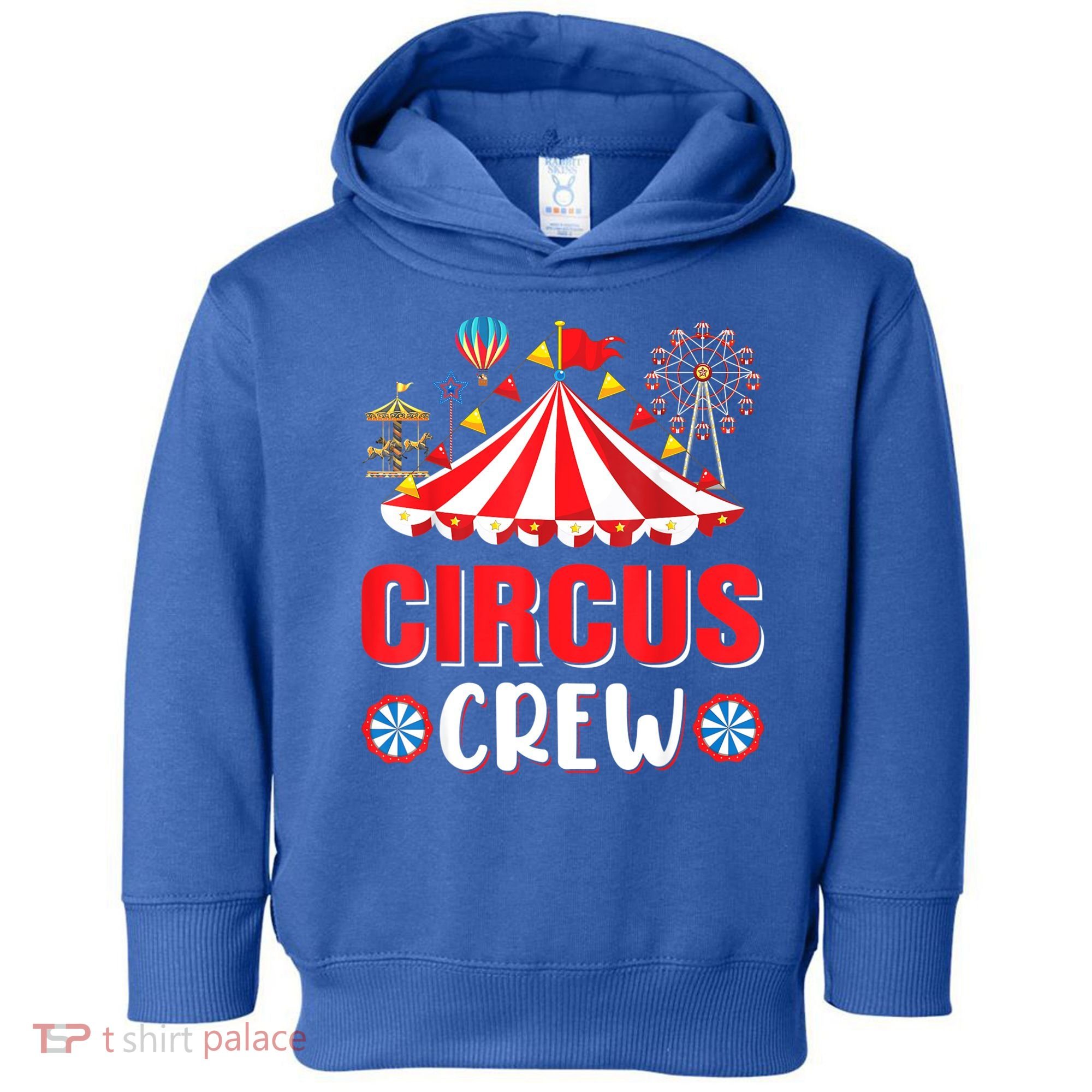 Circus Crew Funny Circus Staff Costume Circus Theme Party Toddler Hoodie