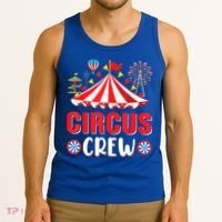 Circus Crew Funny Circus Staff Costume Circus Theme Party Tank Top thumb 3